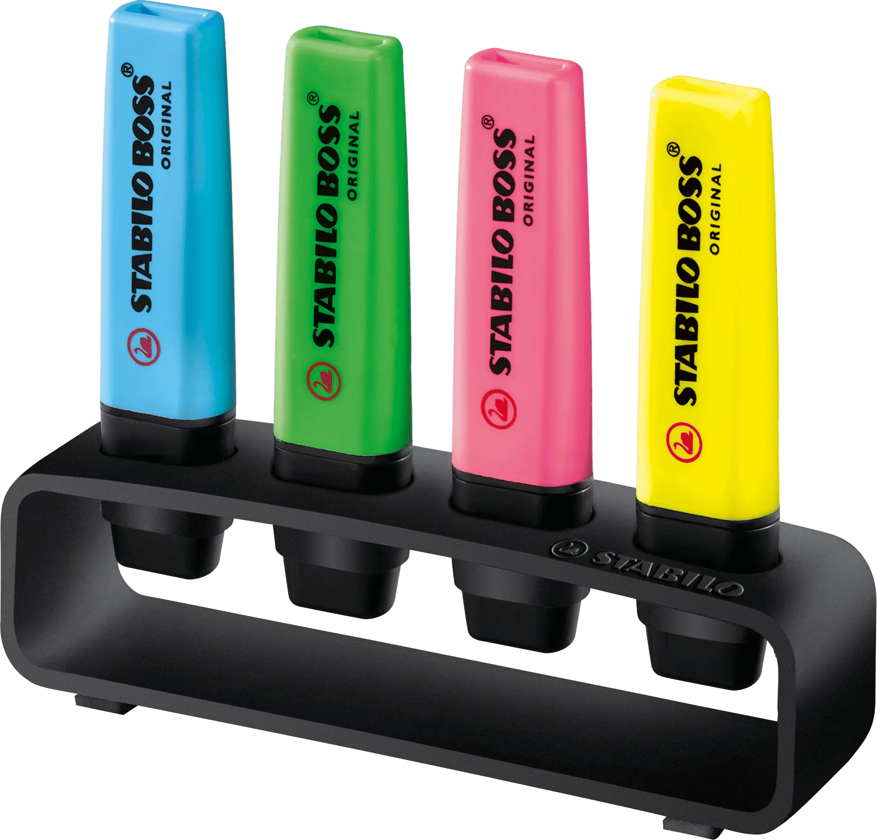 STABILO BOSS ORIGINAL 4er Tisch-Set