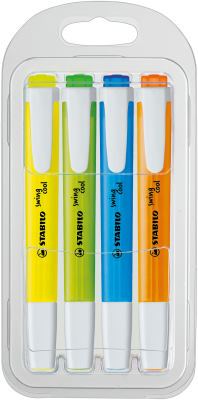 STABILO swing cool 4er Set