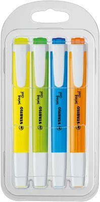 Marcadores sublinhadores Stabilo Swing Cool - pack 18 marcadores - LIVRARIA ZÉ Marcadores sublinhadores Stabilo Swing Cool - pack 18 marcadores - LIVRARIA ZÉ