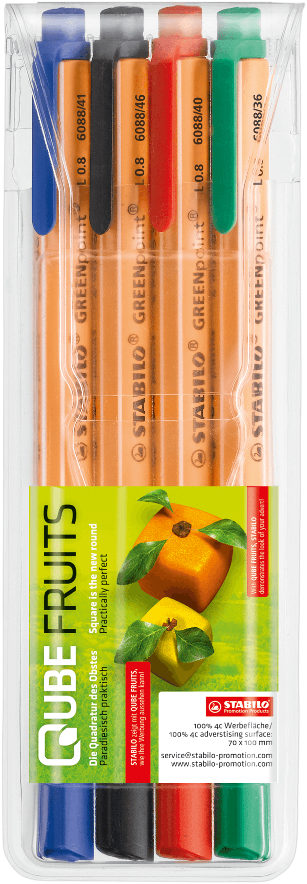 STABILO GREENpoint 4er Set